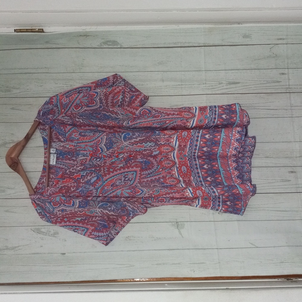 Kim Rogers Paisley top
